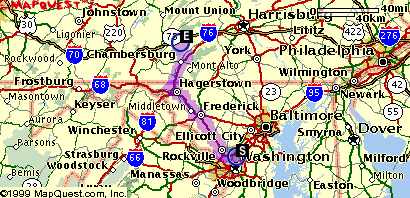 [Small Map To Roxbury Camp]